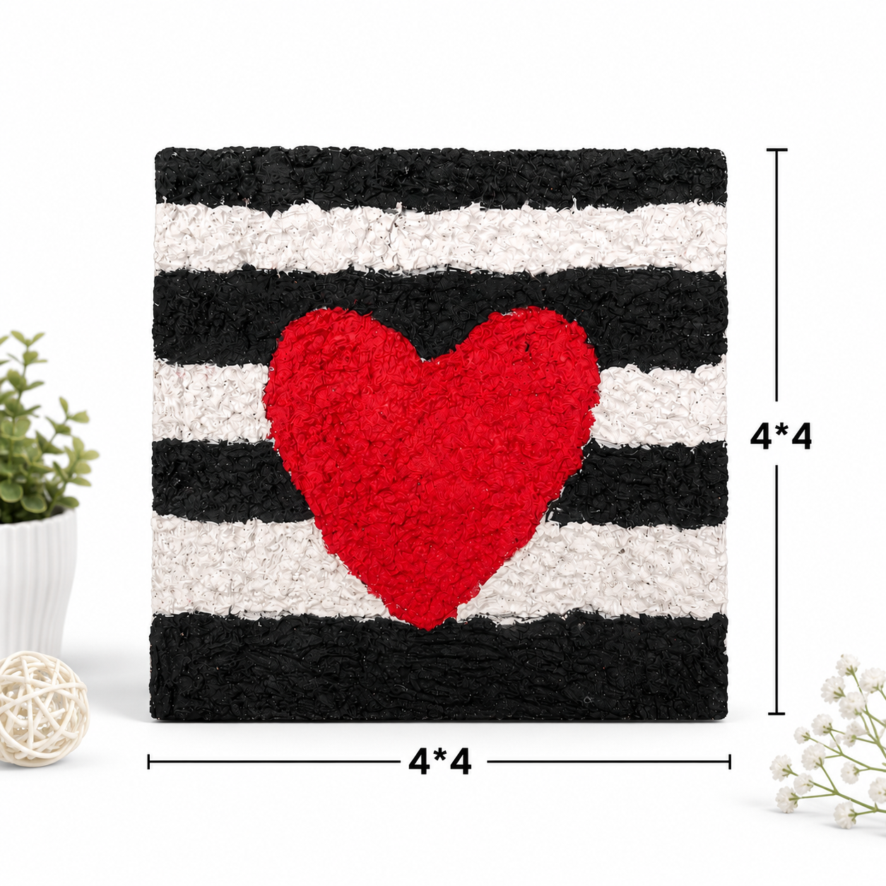 Hand made textured canvas art-1 PCs
