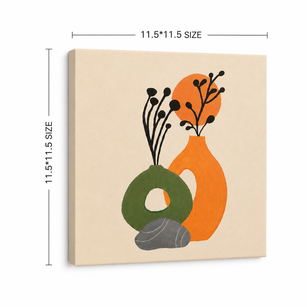 Modern Abstract Vase Wall Art 💗✨